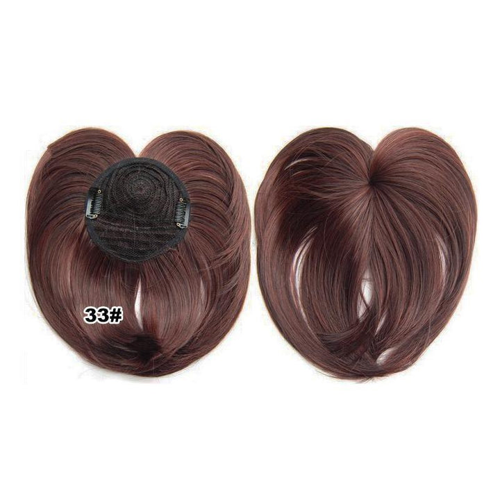 Topper de cabello natural que se integra perfectamente, ideal para volumen y confianza en mujeres.