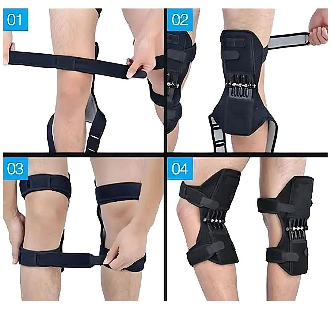 Material transpirable de rodillera. Soporte de rodilla estabilizador para uso cómodo, alivio del dolor y recuperación.