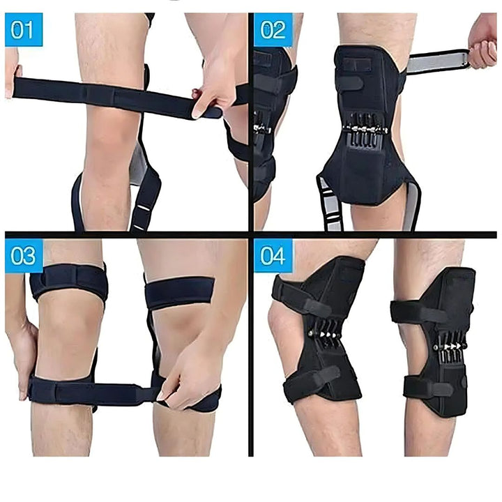Material transpirable de rodillera. Soporte de rodilla estabilizador para uso cómodo, alivio del dolor y recuperación.