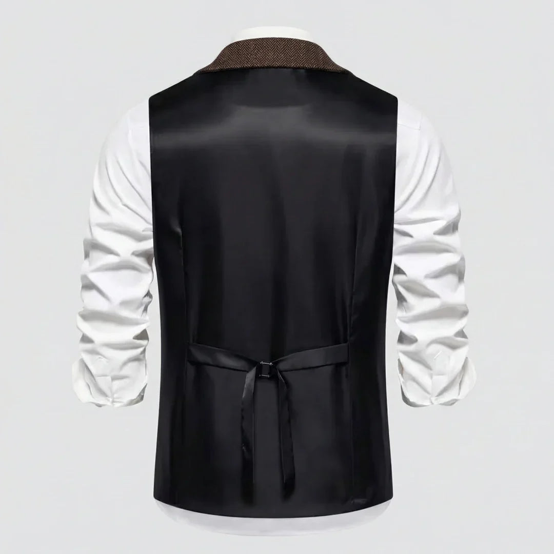 Chaleco de hombre, estilo moderno y elegante, sin mangas, máxima comodidad.