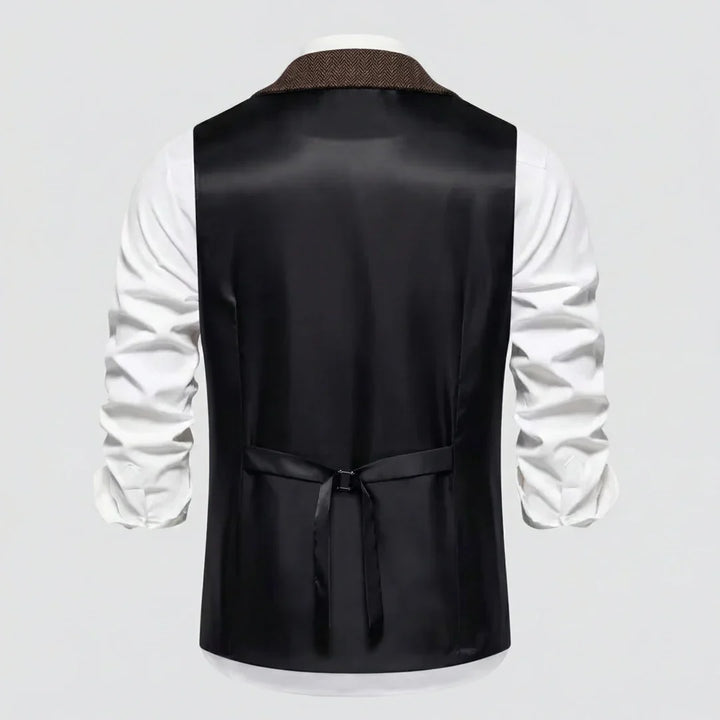 Chaleco de hombre, estilo moderno y elegante, sin mangas, máxima comodidad.