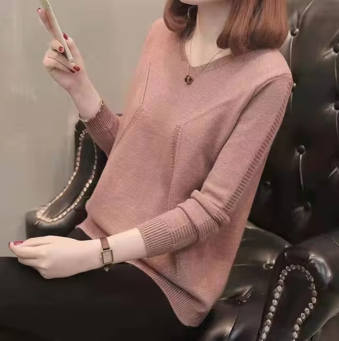 Suéter largo sin mangas para mujer, estilo moderno y elegante, ideal para otoño e invierno.