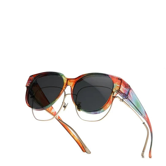 Gafas de sol ojo de gato polarizadas para mujer, máxima protección UV400.