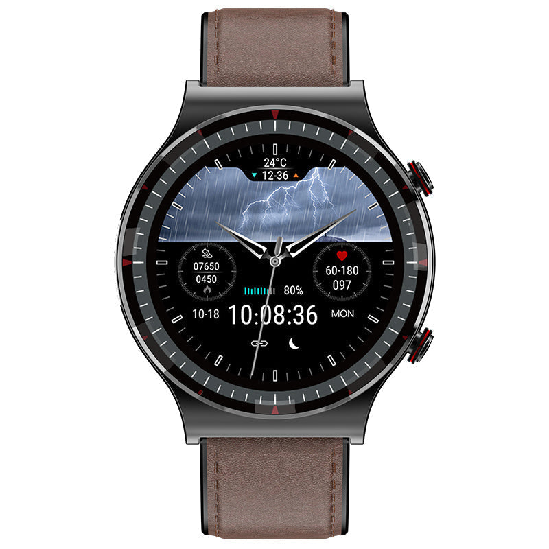 Reloj inteligente con sensor EKG. Para un monitoreo proactivo de tu salud cardíaca.
