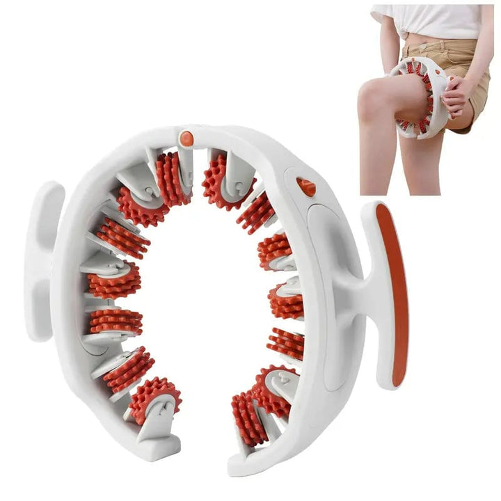 Masajeador manual anticelulitis para piernas y cuerpo. Estimula la circulación, reduce grasa.
