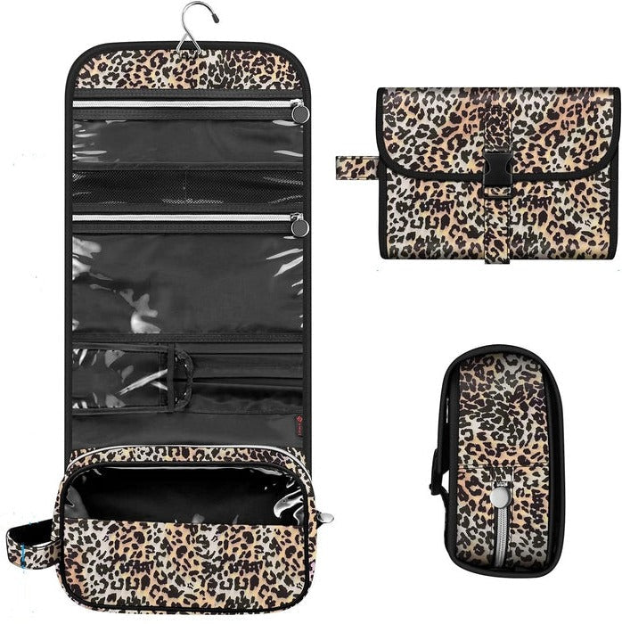 Maquillaje colgante: organizador de viaje de poliéster para accesorios de belleza, mujer.