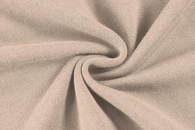 Suéter masculino tipo pullover beige, cómodo y duradero. Perfecto para moda hombre de otoño e invierno, estilo casual.