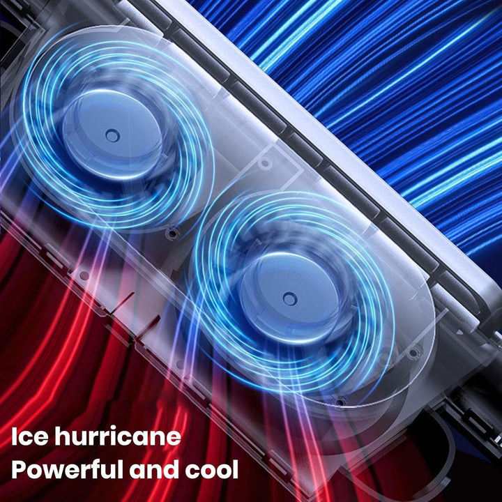 Disfruta del verano con este ventilador de coche USB. Aire fresco ajustable de 3 velocidades para tu viaje.