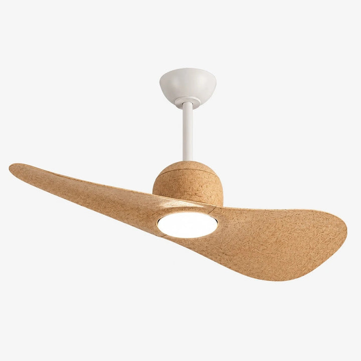 Ventilador de techo LED silencioso, luz ajustable. Perfecto para un hogar moderno y confortable.