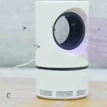 Trampa eléctrica UV silenciosa para mosquitos y moscas en el hogar. Protección interior sin ruido.