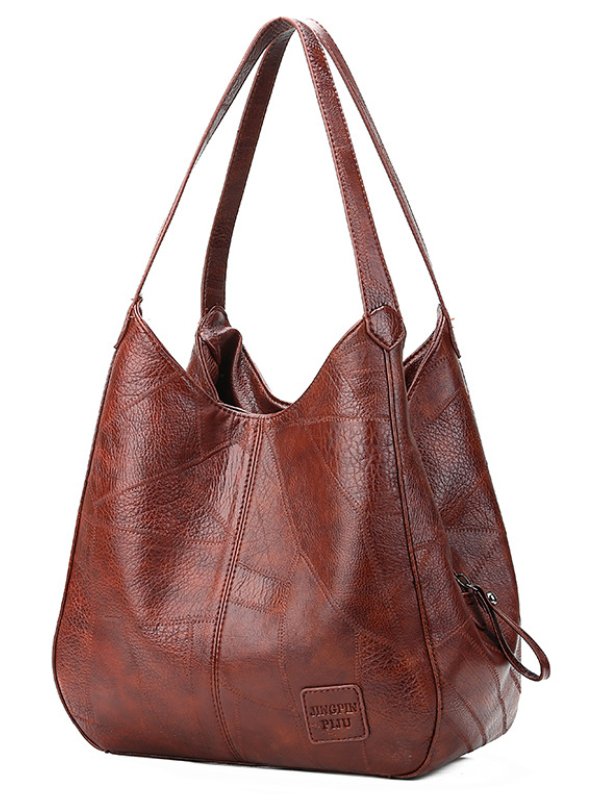 Bolso de moda mujer, piel sintética, hombro, gran capacidad. Perfecto para un look elegante y diario.