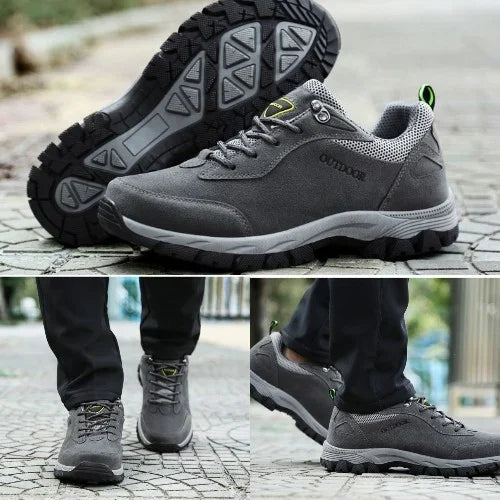 Zapatos sin cordones para hombre. Comodidad ortopédica superior para caminar y uso diario.