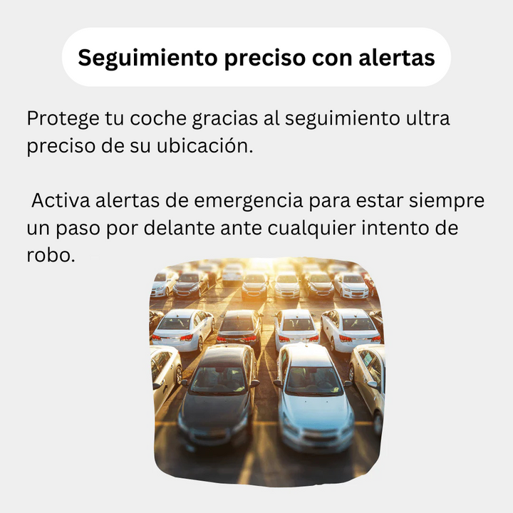 Gadget seguridad: Rastreador GPS compacto para coche, moto y bicicleta. Dispositivo antirrobo sin cuotas mensuales.