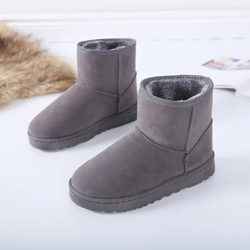 Botas de invierno para niñas, con forro cálido para máxima protección contra el frío y la humedad.