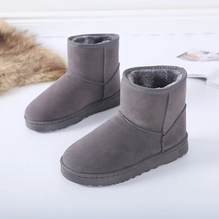 Botas de invierno para niñas, con forro cálido para máxima protección contra el frío y la humedad.