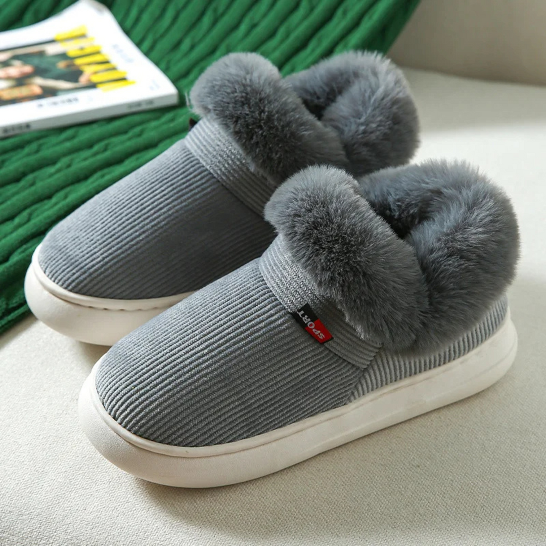 Pantuflas de invierno LIVIA para mujer, calzado suave y cálido. Máxima comodidad en casa.