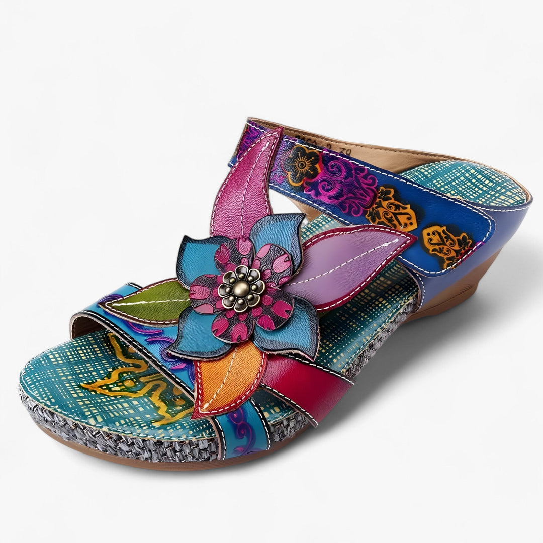 Calzado femenino de verano estilo casual con trenzados, perfectas para la playa.