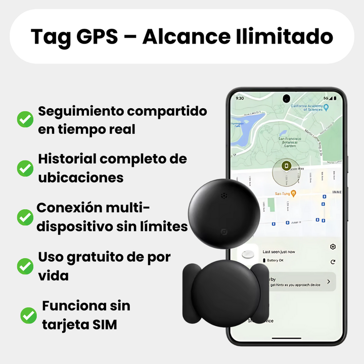 Máxima protección antirrobo para vehículos con este localizador GPS. Seguro para coche, moto y bici.