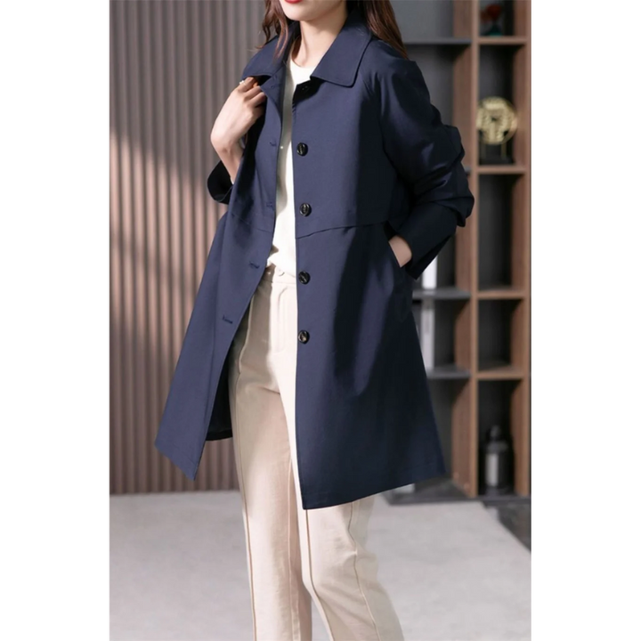 Abrigo de invierno NOBELLA para mujer. Diseño entallado y clásico, perfecto para un estilo elegante.