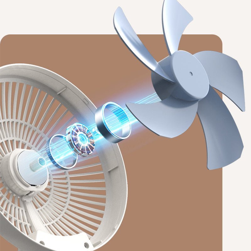 Ventilador silencioso de bajo ruido para un ambiente tranquilo en la oficina o dormitorio, con USB.