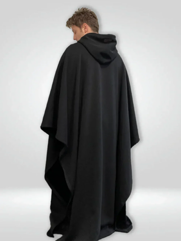Manta unisex de felpa, suave al tacto y muy cálida, con capucha para mayor confort.