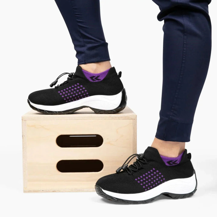 Zapatillas transpirables para hombre y mujer, alivian espolón calcáneo y mejoran postura.