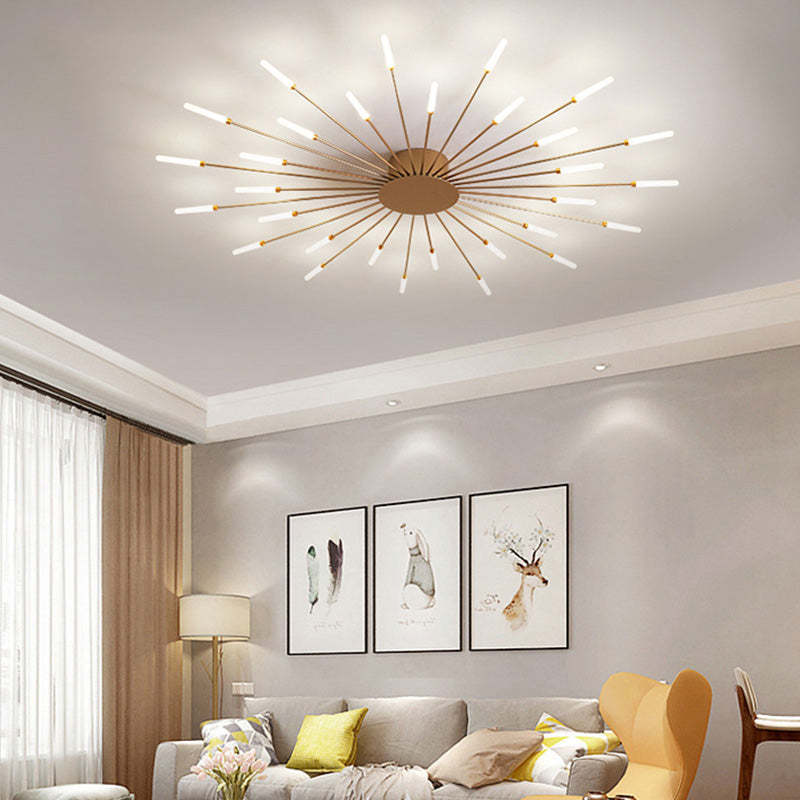 Lámpara de techo LED Asterra moderna. Iluminación eficiente, diseño minimalista, luz regulable.