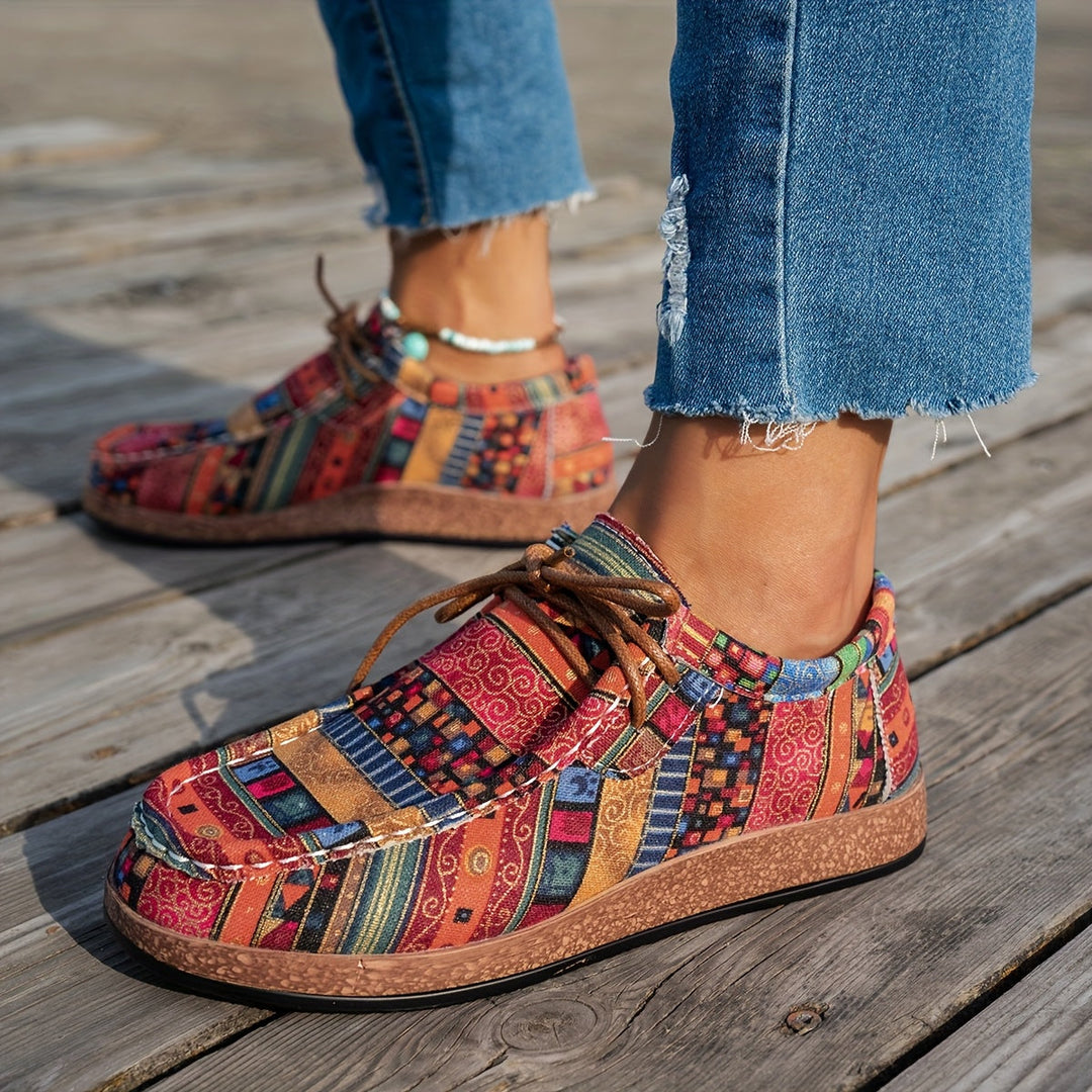 Zapatillas deportivas ligeras para mujer. Calzado cómodo y ortopédico, perfecto para caminar y uso diario.