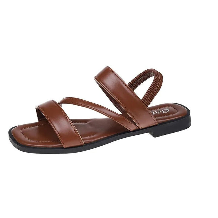 Sandalias planas para mujer, ligeras y confortables, perfectas para el estilo de verano.
