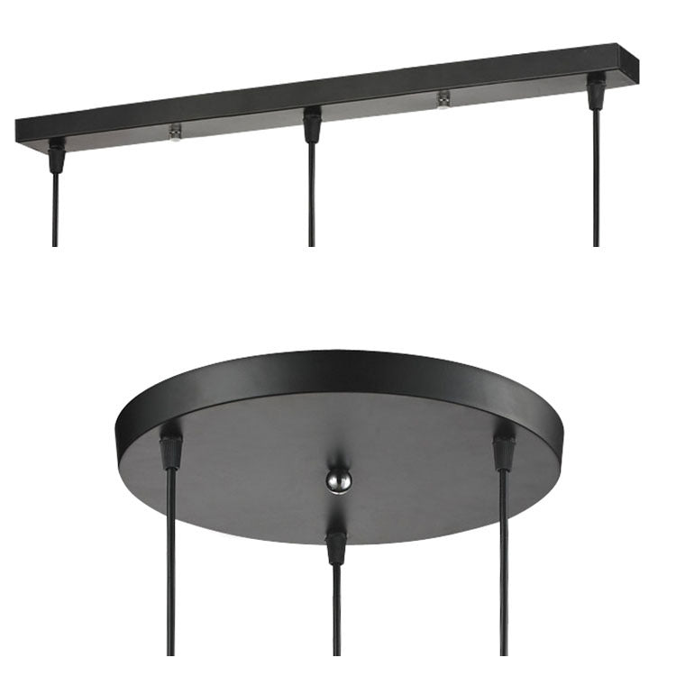 Accesorio de techo de metal para iluminación colgante, fácil de instalar y muy decorativo para el hogar.