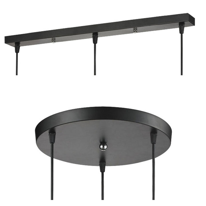 Accesorio de techo de metal para iluminación colgante, fácil de instalar y muy decorativo para el hogar.