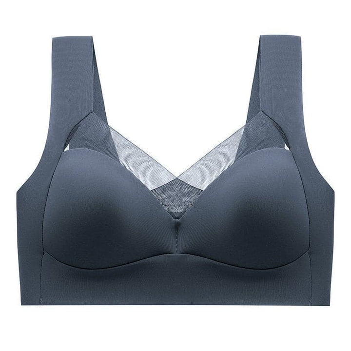 Confort máximo: sujetador push up sin aros para mujer, transpirable y muy suave.