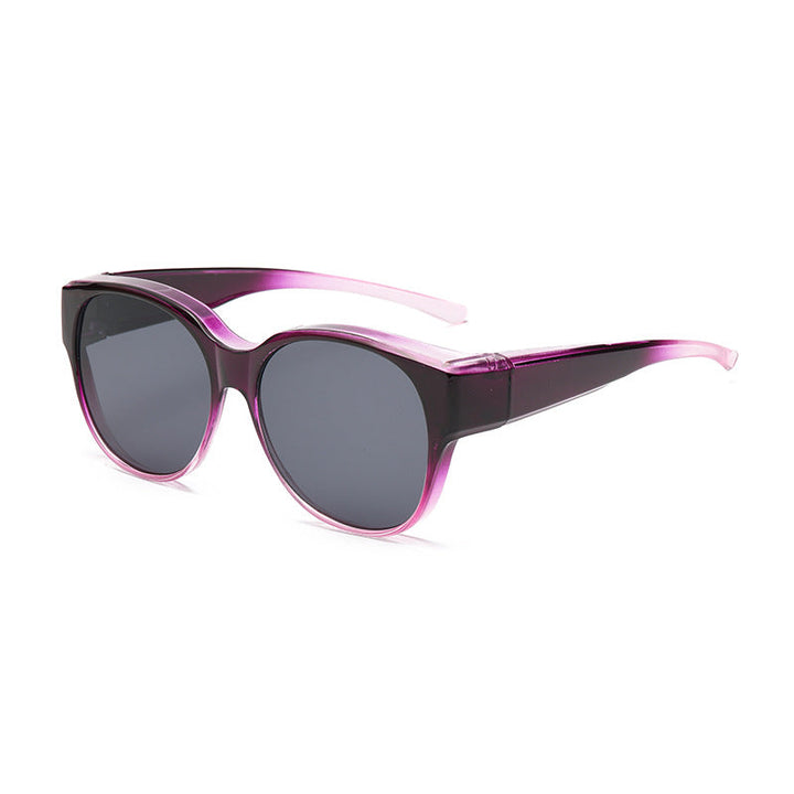 Gafas de sol ojo de gato polarizadas UV400 para mujer, ideales para la playa.