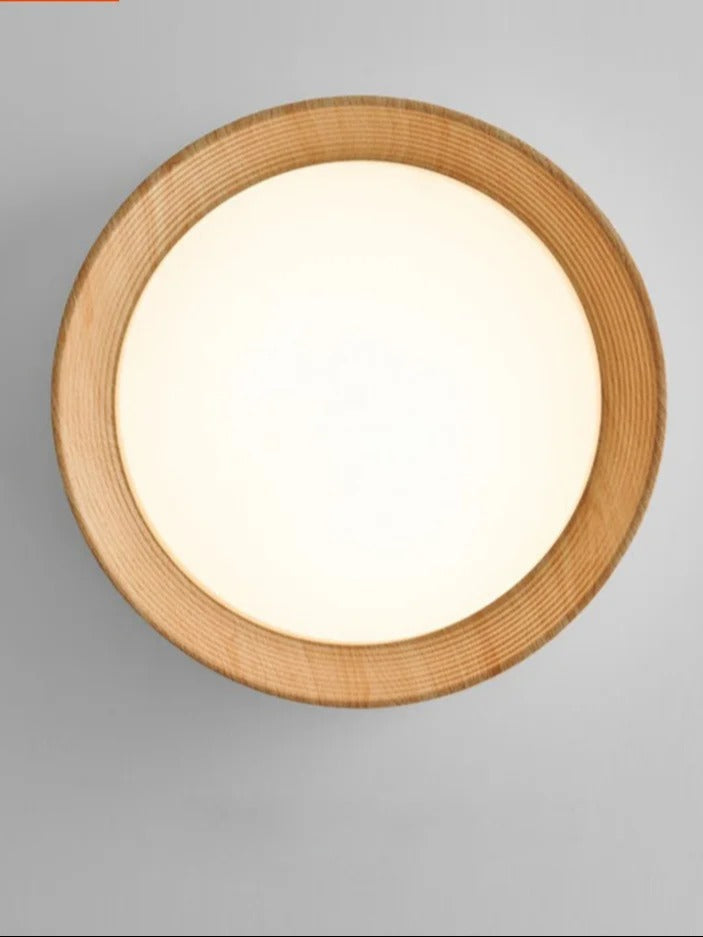 Diseño moderno: lámpara de techo LED redonda para luz ambiental y ajustable.
