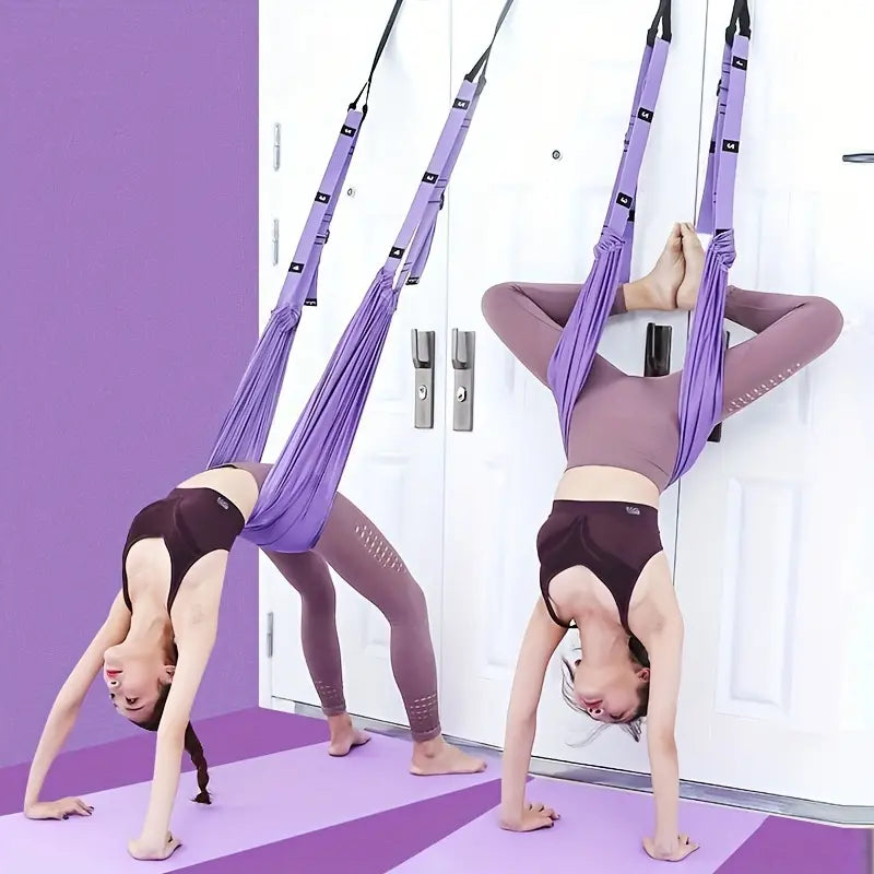 Estirador de espalda ergonómico para aliviar dolor lumbar, mejorar postura y aumentar flexibilidad. Ideal para yoga y casa.
