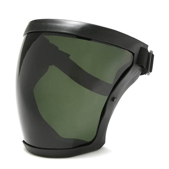 Pantalla protectora unisex con diadema cómoda, diseñada para seguridad contra salpicaduras.