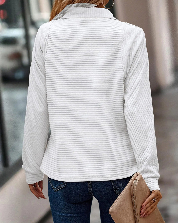 Suéter de punto suave para mujer, moda chic de invierno, cómodo y versátil para el día a día.