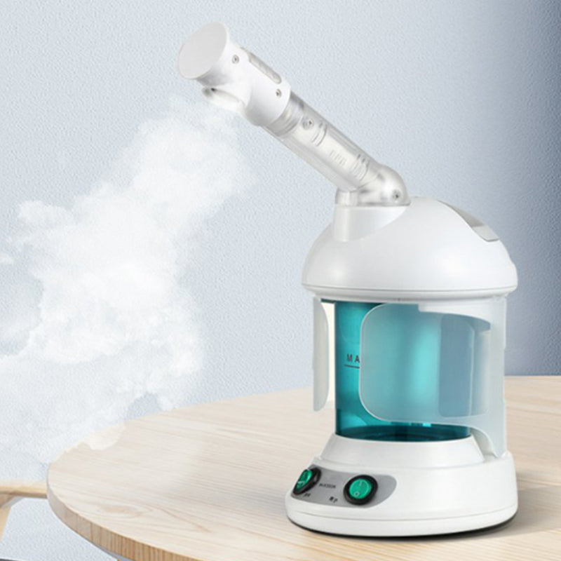 Dispositivo de belleza: vaporizador facial iónico nano Pro 360° para una piel limpia y radiante.