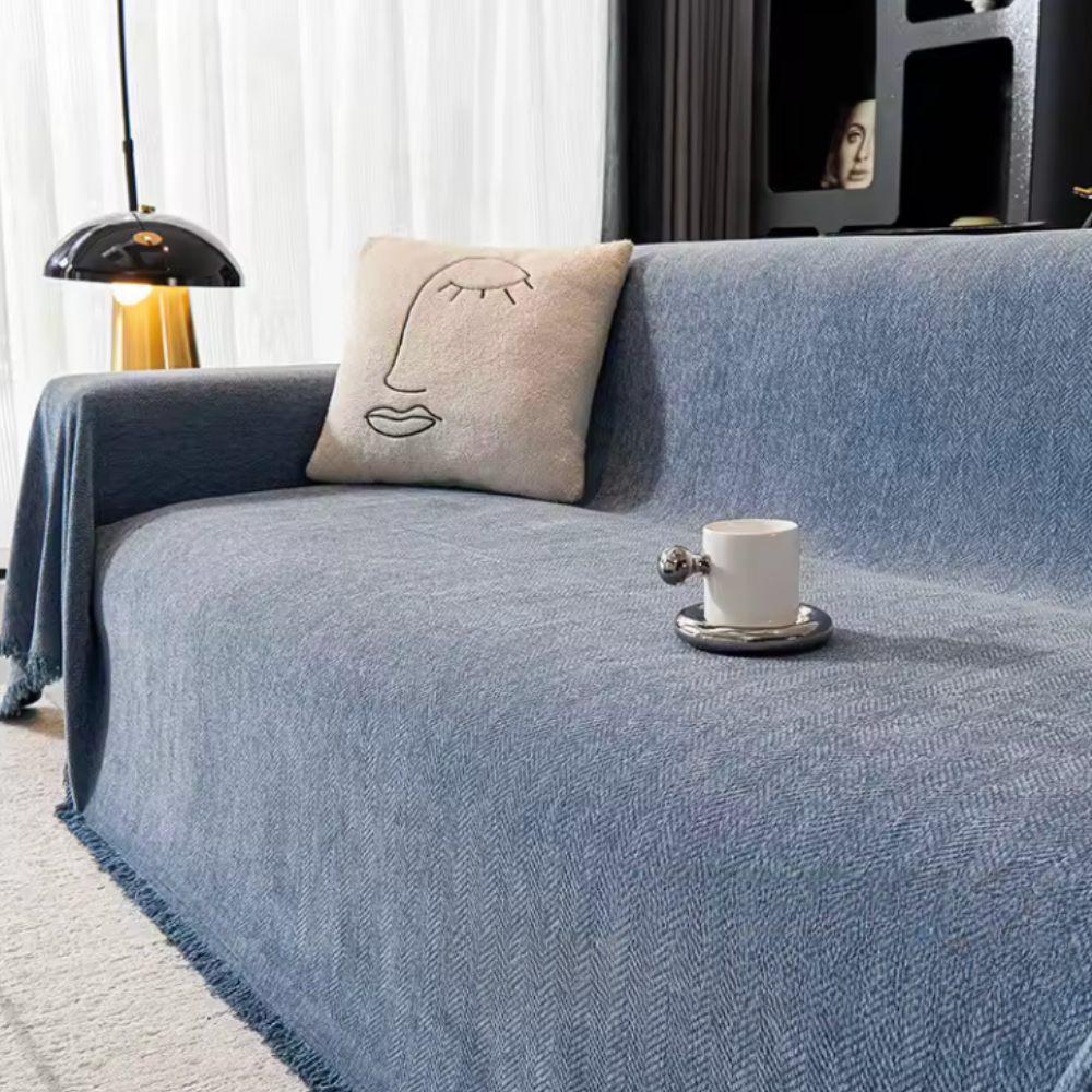 Funda de sofá para el hogar, resistente al agua y lavable. Protege tus muebles.