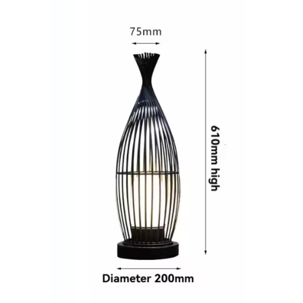 Lámpara LED para jardín, luz exterior moderna y decorativa que realza tu espacio.