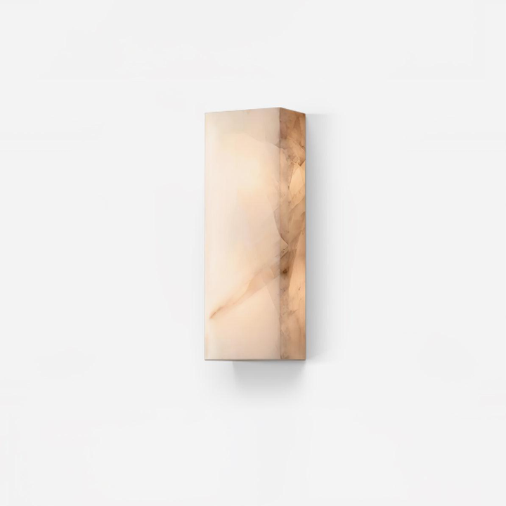 Aplique LED exterior eficiente. Lámpara de pared moderna y resistente para una decoración luminosa.