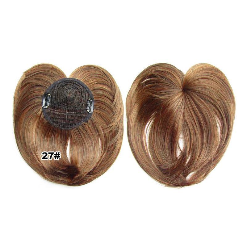 Postizo de cabello natural para mujer. Topper que aporta volumen y cubre cabello fino de forma discreta.