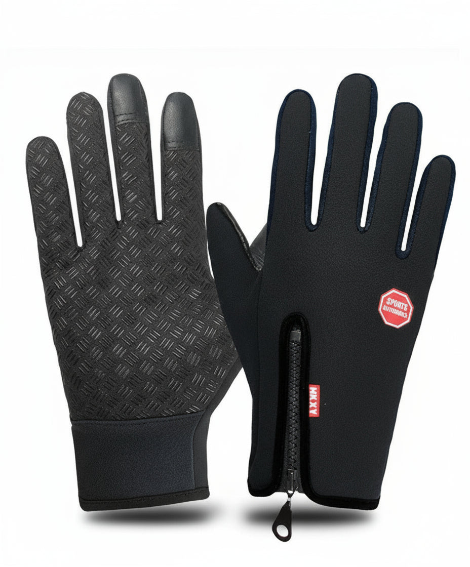 Guantes impermeables unisex para invierno, táctiles y cálidos. Ideales para esquí, ciclismo o senderismo.