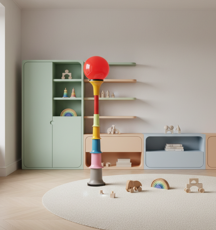 Lámpara de pie moderna, estilo contemporáneo. Perfecta para iluminación de salón, dormitorio o estudio.