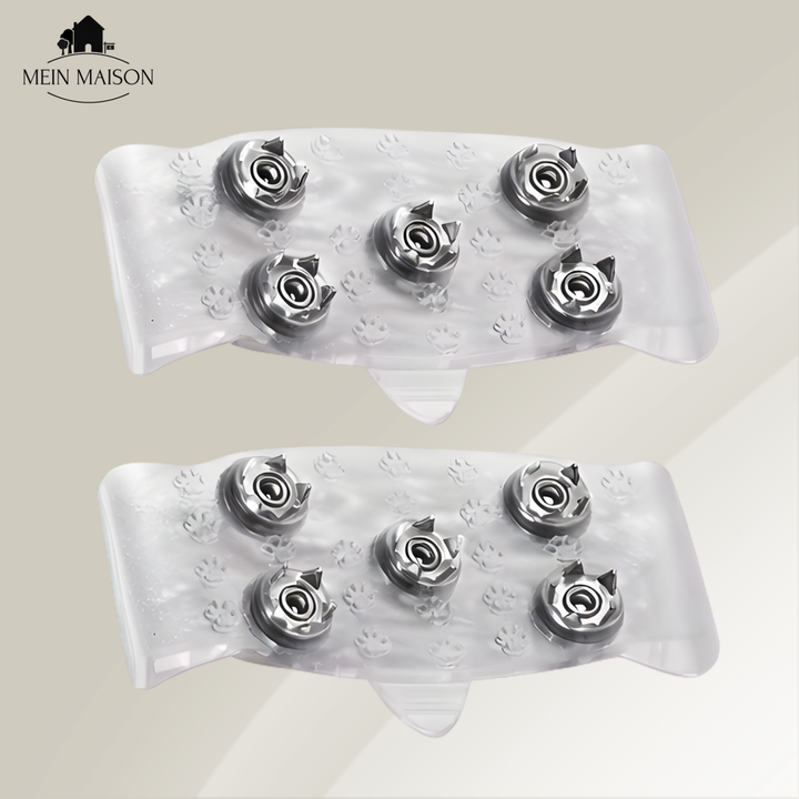 Crampones de invierno robustos, proporcionan agarre firme en superficies resbaladizas. Ideal para seguridad en exteriores.