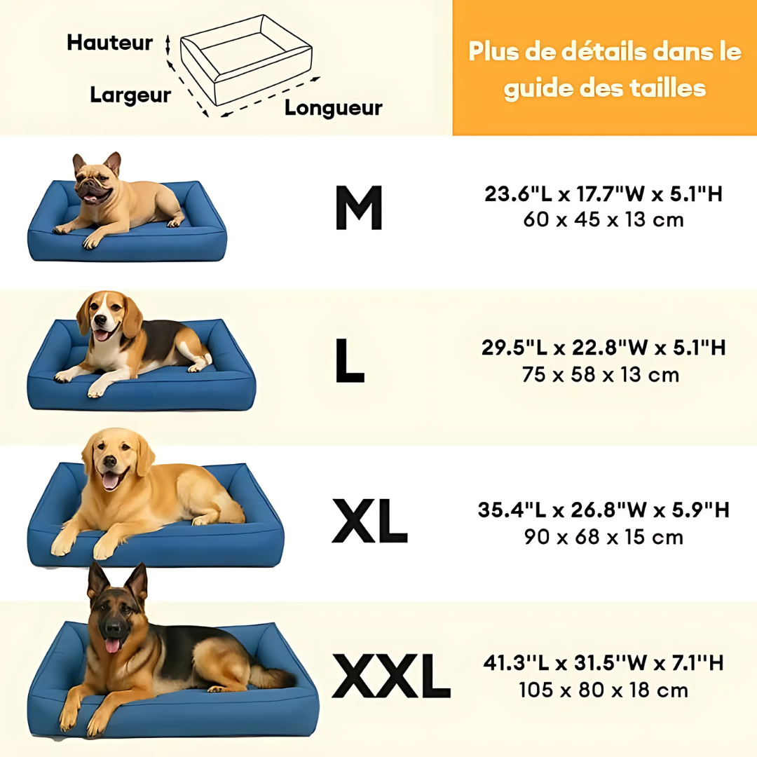Cama ortopédica verde oscuro para perros, confor ergonómico y soporte duradero para un descanso total.