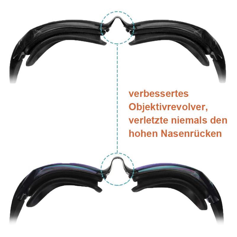 Gafas acuáticas para natación y triatlón. Cómodas, antivaho, sin fugas y con protección UV para adultos.