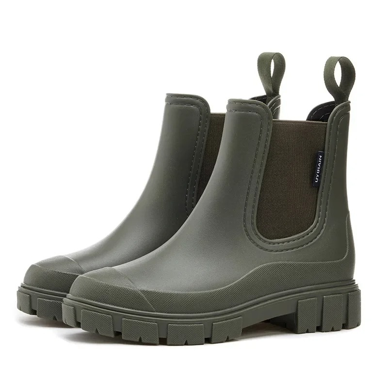 Botines impermeables CARLA para mujer, estilo Chelsea clásico, versátiles para moda invernal.