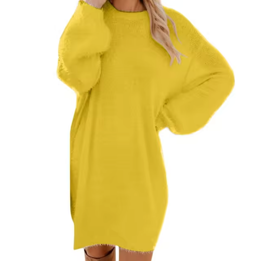 Vestido de otoño para mujer, casual y cómodo, ideal para el día a día.