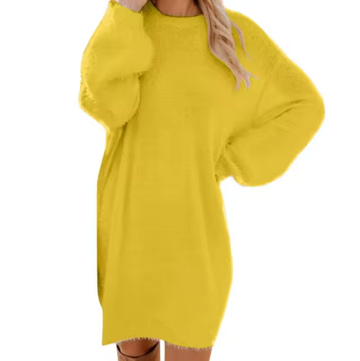 Vestido de otoño para mujer, casual y cómodo, ideal para el día a día.